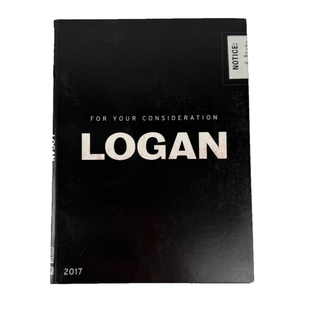 LOGAN 2017 FYC DVD For Your Consideration Award Screener (Sealed)